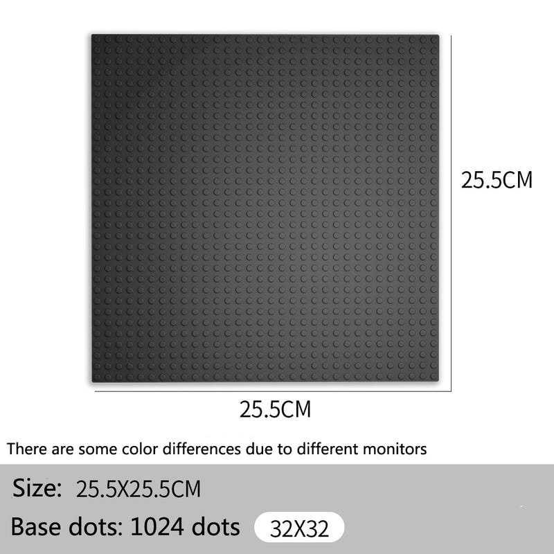 32*32 50*50 Dots Classic Base Plates Blocks DIY Small Size City Road Bricks Baseplates Construction Building Toys For Kids Gifts