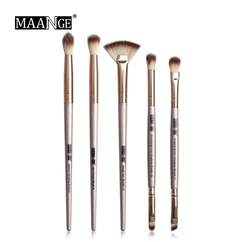 MAANGE Pro 3/5/12 Pcs Makeup Brushes Set Eyeshadow Eyeliner Eyelash Eyebrow Brush Beauty Make up Blending Tools Maquiagem