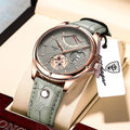 Swiss Brand POEDAGAR Men Watch Fashion Top Luxury Sport Men&#39;s Wristwatch Waterproof Luminous Leather Date Quartz Watches Man Box