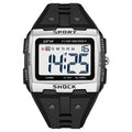 Big Numbers Easy to Read 5ATM Water Resistant Men Digital Watch Outdoor Sport