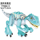 Jurassic Dinosaur Park Indominus Rex DIY Blocks Dinosaurs Tyrannosaurus Rex Tiny Models Building Block Kid Toys Animals Set Gift