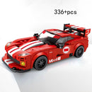 Racing Car City Speed Champions Sports Model Building Blocks DIY Bricks Kids Toy Classic Rally Super Racers Vehicle f1 technique