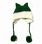 BomHCS Cute Fox Ears Beanie Winter Warm 100% Handmade Knit Hat