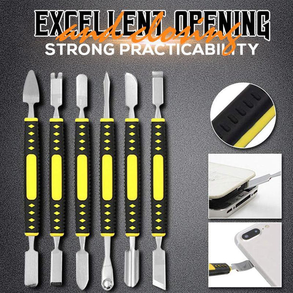 Metal Crowbar 6-Piece Set Boot Stick Mobile Phone Digital Mini Multi Home Appliance Disassemble Tool Electronic Repair Tools