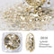 Crystal Fire Opal Flakes Nail Sequins Purple Holographic Glitter DIY Chrome Powder for Spring Nails Manicure Paillettes GL1857