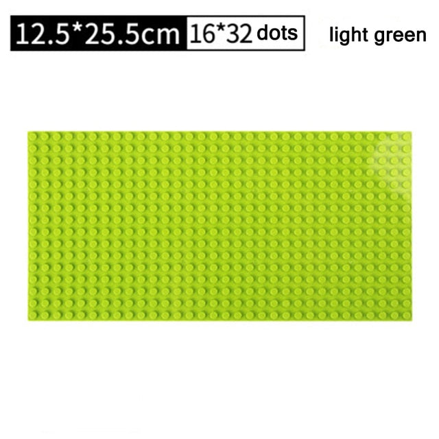 32*32 50*50 Dots Classic Base Plates Blocks DIY Small Size City Road Bricks Baseplates Construction Building Toys For Kids Gifts