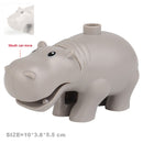 Multiple Styles Big Size Building Blocks Animals Accessories Figures Farm Zoo DIY Bricks Education Assemble Toys For Children