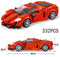 Racing Car City Speed Champions Sports Model Building Blocks DIY Bricks Kids Toy Classic Rally Super Racers Vehicle f1 technique