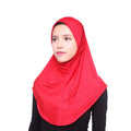 One Piece Amira Hijab Muslim Women Print Head Scarf Wrap Shawl Pull On Ready To Wear Hijabs Islamic Niab Nikab Instant Headscarf