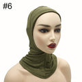 Under Scarf Hijab Cap Muslim Women Veil Turban For Women Muslim Fashion Islam Inner Cap Hijab Jersey Underscaf Caps Hat Ladies