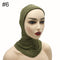 Under Scarf Hijab Cap Muslim Women Veil Turban For Women Muslim Fashion Islam Inner Cap Hijab Jersey Underscaf Caps Hat Ladies