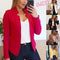 VITIANA Women Thin Coat Spring 2020 Female Long Sleeve Open Stitch White OL Womens Jackets and Coats Femme Plus SIze 5XL Clothes