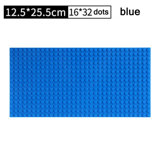 32*32 50*50 Dots Classic Base Plates Blocks DIY Small Size City Road Bricks Baseplates Construction Building Toys For Kids Gifts