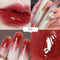 Cute Mirror Lipstick Makeup Matte Texture Waterproof Long Lasting Sweat Resistant Rich Color Silky Lip Glaze Lip Tint Maquillaje