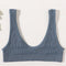 Sexy Seamless Bra Wire Free Brassiere Rib Bralette Women&