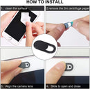 1/5/10/20 Pcs Webcam Cover Laptop Camera Cover Slider Phone Antispy For iPad PC Macbook Tablet lenses Privacy Sticker