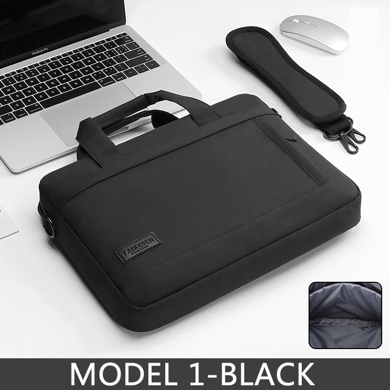 Laptop Bag Sleeve Case Protective Shoulder Carrying Case For pro 13 14 15.6 17 inch Macbook Air ASUS Lenovo Dell Huawei handbag