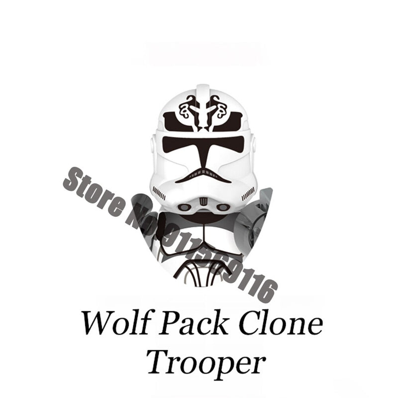 Brand Disney Building Blocks 501st Clone Boba Fett Troopers Palpatine Yoda Fennec Shand Tarkin Obi-Wan Kenobi Bricks Figure Toys