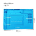 ESD Heat Insulation Working mat Soldering Station Iron Phone Computer Repair Mat Magnetic Heat-resistant BGA  Insulator Platform