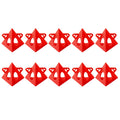 10pcs Pyramid Stands Set Triangle Stands Paint Tool Triangle Paint Pads Feet for Woodworking Carpenter Accessories Paint Pads