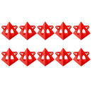 10pcs Pyramid Stands Set Triangle Stands Paint Tool Triangle Paint Pads Feet for Woodworking Carpenter Accessories Paint Pads