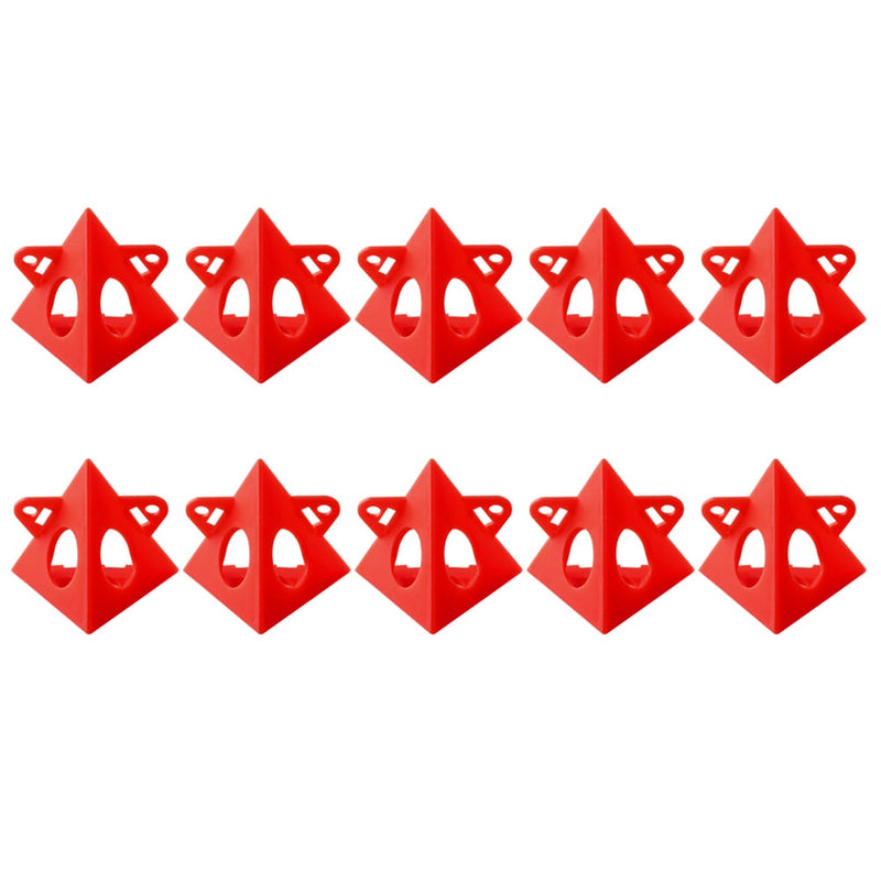 10pcs Pyramid Stands Set Triangle Stands Paint Tool Triangle Paint Pads Feet for Woodworking Carpenter Accessories Paint Pads