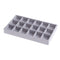 Hot Sales Fashion Portable Velvet Jewelry Ring Jewelry Display Organizer Box Tray Holder Earring Jewelry Storage Case Showcase