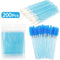 200 Pcs Disposable Crystal Makeup Brushes Tool Set Eyelash Lip Microbrush Mascara Wands Applicator Swab Eyelash Extension Tools