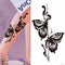 Sexy Flower Bird Temporary Waterproof Tattoo Sticker Girl Butterfly Dreamcatcher Cross Body Arm Sleeve Chest Fake Totem Women
