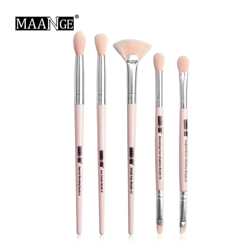 MAANGE Pro 3/5/12 Pcs Makeup Brushes Set Eyeshadow Eyeliner Eyelash Eyebrow Brush Beauty Make up Blending Tools Maquiagem