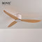 SOVE Modern Black White Low Floor DC Motor 30W Ceiling Fans With Remote Control Simple Ceiling Fan Without Light Home Fan 220V