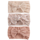 3pcs/lot Cable Knit Baby Girl Headband Bandeau Bebe Nylon Headbands for Newborn Girls Elastic Hair Band Baby Hair Accessories