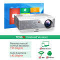 ThundeaL Full HD 1080P Projector TD96 TD96W Android WiFi LED Proyector Native 1920 x 1080P 3D Home Theater Smart Phone Beamer