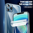 Full Cover Hydrogel Film For iPhone 13 7 8 Plus 6 6s Screen Protector 11 12 13 Pro mini XR X XS Max SE 2020 Back Film Not Glass