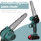 21V/48VF Electric Chainsaw 1/2 Battery Portable Pruning Chain Saw Small Wood Spliting One-handed Woodworking Garden Power Tool