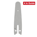 WOSAI 4 inch 6 inch Chain Guide Electric Chainsaw Chains and Guide Used For Logging And Pruning Electric Saw Parts Garden Tool