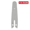 WOSAI 4 inch 6 inch Chain Guide Electric Chainsaw Chains and Guide Used For Logging And Pruning Electric Saw Parts Garden Tool