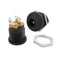 10Pcs (5Pair) 12V 3A 5.5x2.1mm DC Power Male Plugs Connector DC Power Socket Female Jack Screw Nut Panel Mount Adapter 5.5*2.1mm