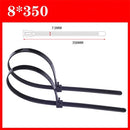 30PCS reusable self-locking plastic nylon cable ties, fixed nylon cable ties and detachable zipper cable ties, binding straps