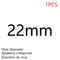 Punching Leather Hole Punch Round Steel Leather Craft Hollow Hole Punch 1mm-30mm for Metal Gaskets Leather Plastic Rubber