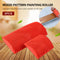 2Pcs Rubber Roller Brush Imitation Wood Graining Wall Painting Home Decoration Art Embossing DIY Brushing Painting Tools Sets