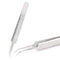 1 Pcs Eyelashes Tweezers Stainless Steel superhard Tweezers High Precision Anti-static tweezers for Eyelash Extensions