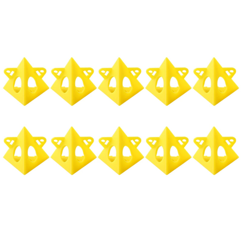 10pcs Pyramid Stands Set Triangle Stands Paint Tool Triangle Paint Pads Feet for Woodworking Carpenter Accessories Paint Pads