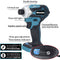 Brushless Cordless Rechargable Electric Screwdriver Impact Wrench High-speed Drill Driver+ 3 LED Light For Makita Battery