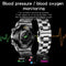 LIGE 2022 Full Circle Touch Screen Steel Band Luxury Bluetooth Call Men Smart Watch Waterproof Sport Activity Fitness Watch+Box