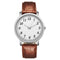 Men Watches 2022 Luxury Fashion Design Leather Watch Digital Quartz Temperament Men&
