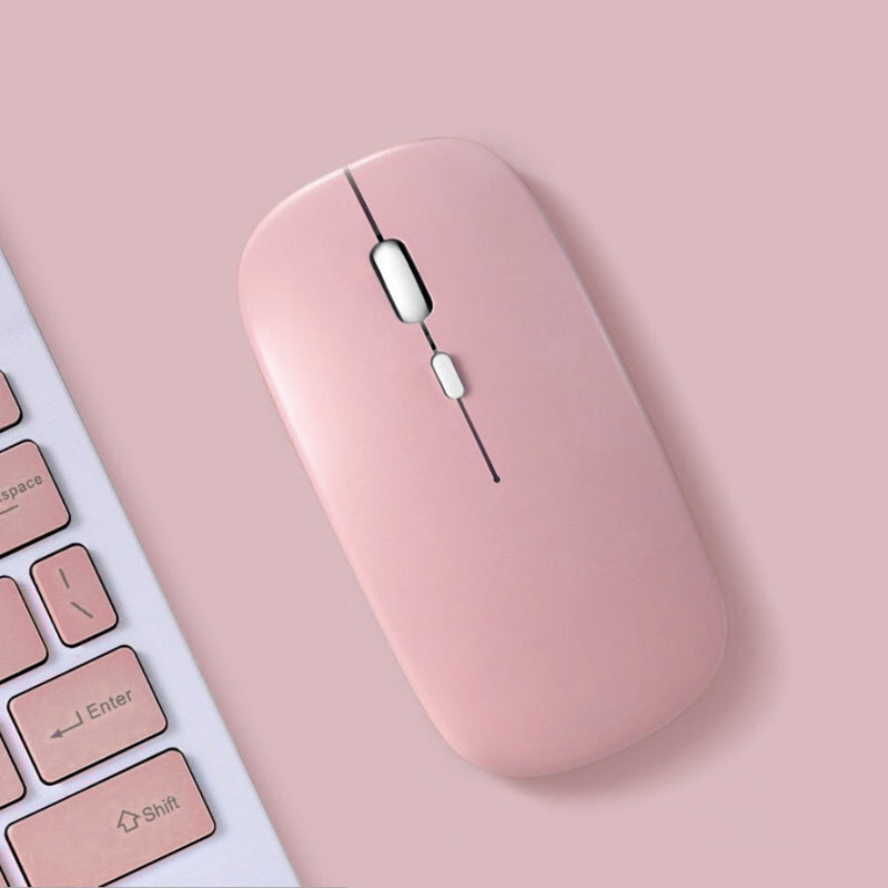 Newest Bluetooth Mouse Wireless Mute மவுஸ் For Laptop Computer PC Mini Ultra-Thin Single-Mode Battery Silent சுட்ட Mice Wireless