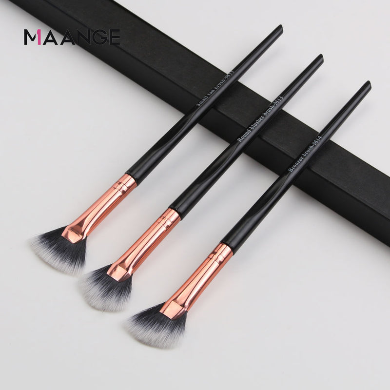 MAANGE Pro 3/5/12 Pcs Makeup Brushes Set Eyeshadow Eyeliner Eyelash Eyebrow Brush Beauty Make up Blending Tools Maquiagem