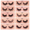 FOXESJI Makeup Eyelashes 3D Mink Lashes Fluffy Soft Wispy Natural Cross Lash Extension Reusable Fake Lashes Mink False Eyelashes