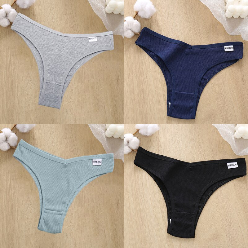 4PCS/Set Cotton Panties Women&